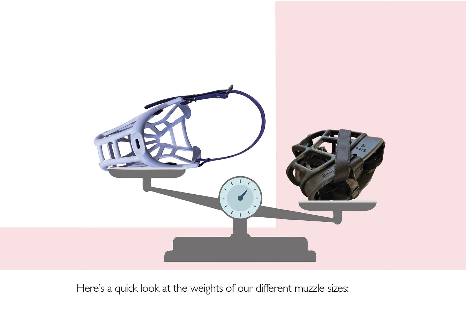 How much do The Muzzle Movement Muzzles weigh?