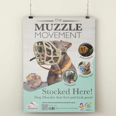 The Muzzle Movement - Stocked Here - Poster