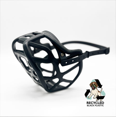 Harry 2.0 Black Muzzle – Limited Edition Recycled - Ready to Ship