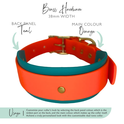 Dual Tone Collar - customisable