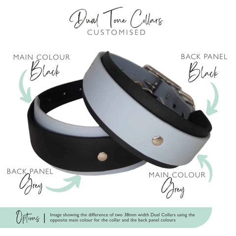 Dual Tone Collar - customisable