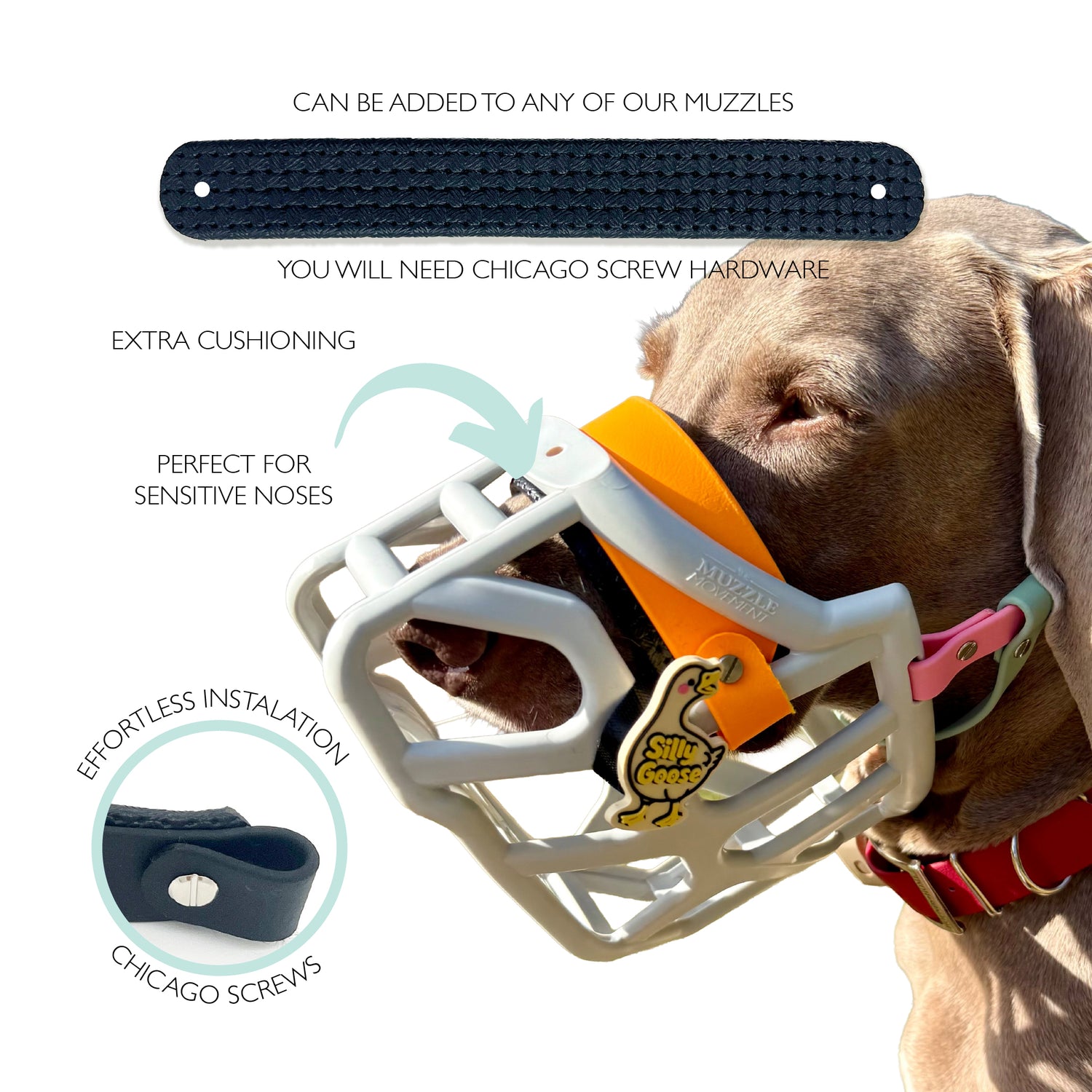 Replacement Foam for Foam Padded Nose Band