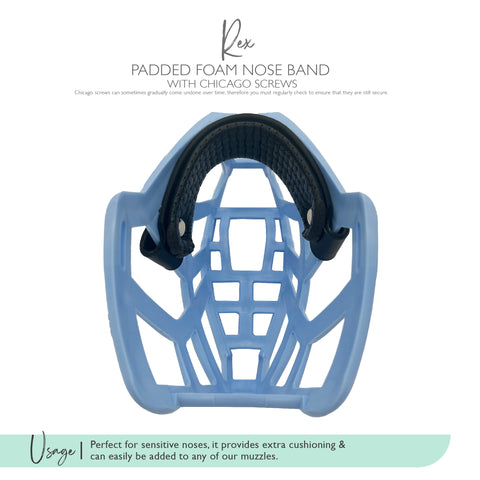 Foam padded nose band - Customisable