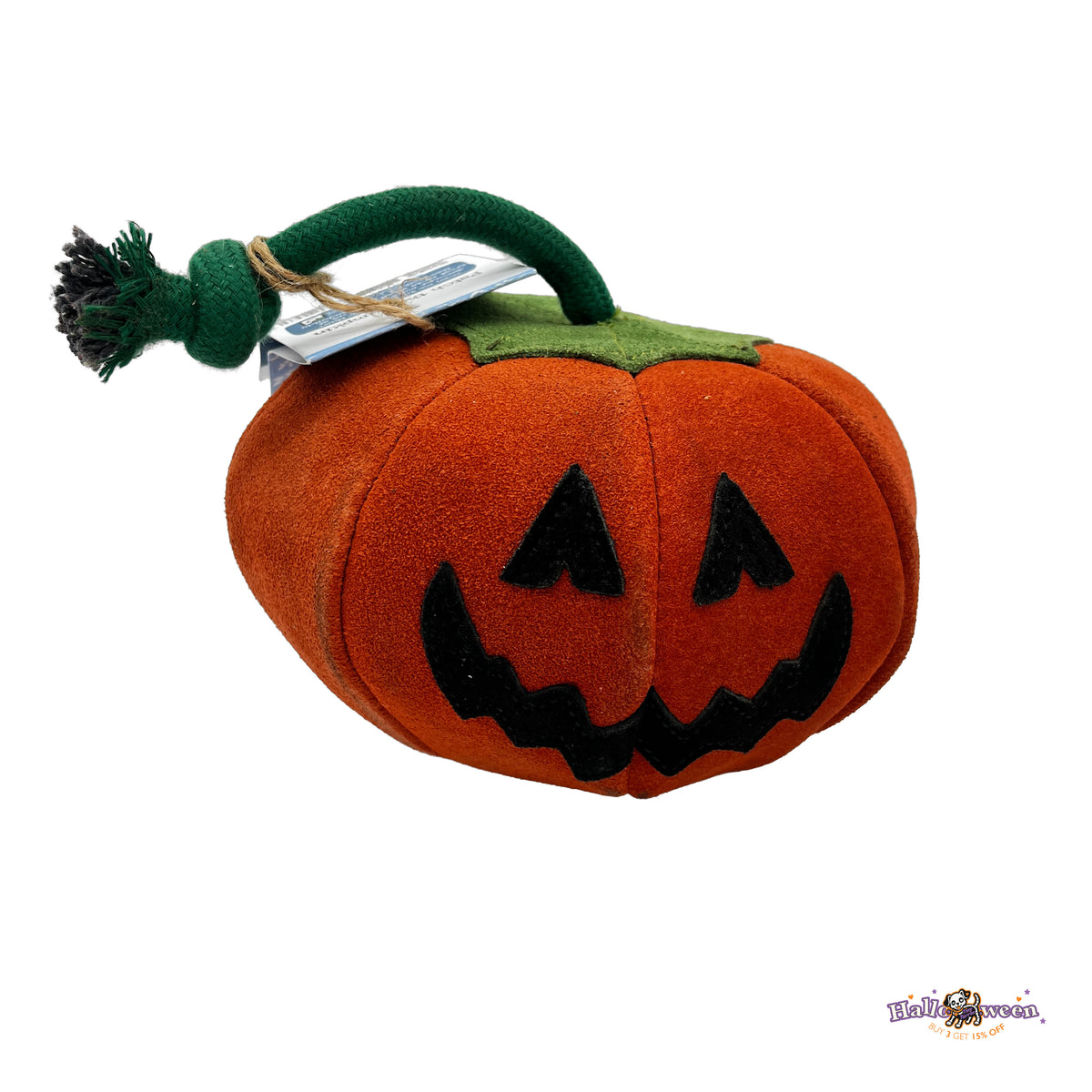 Green & Wild's | Patch the Pumpkin Eco Dog Toy