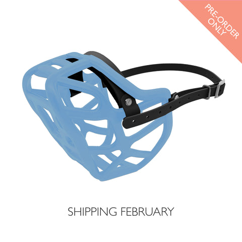 Size Harry 2.0 Dog Muzzle - Made to order muzzle with colour customisation