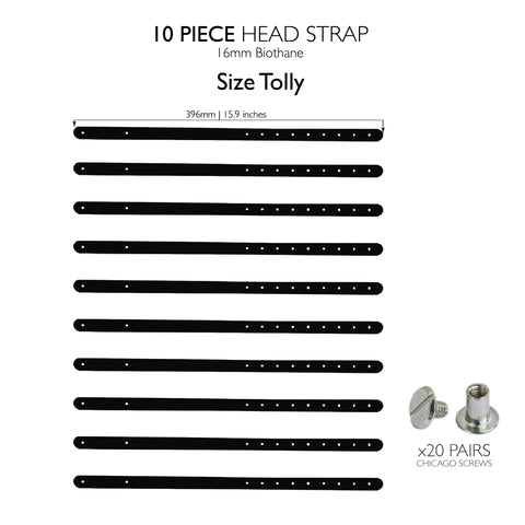 Head straps Bundle for Trade - Additional Safety Strapping for Muzzles