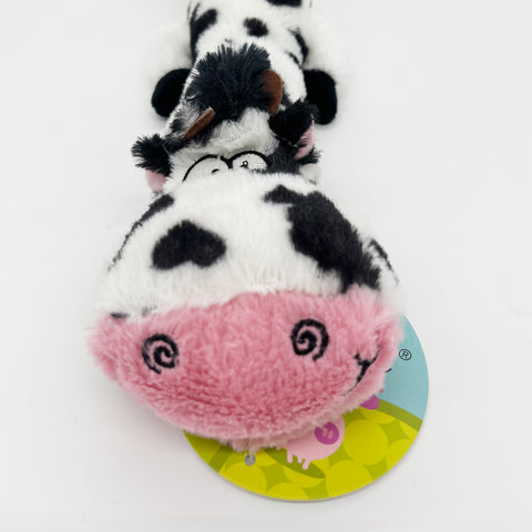 Petface | Lazy Moo – Plush Dog Toy