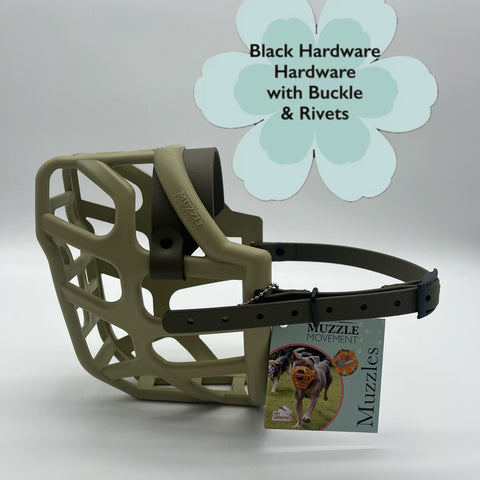 Size Taz Dog Muzzle- ready to ship