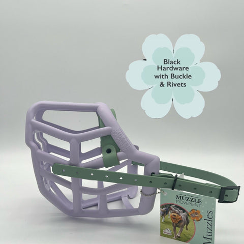 Size Sunny Dog Muzzle - ready to ship