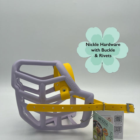 Size Sunny Dog Muzzle - ready to ship
