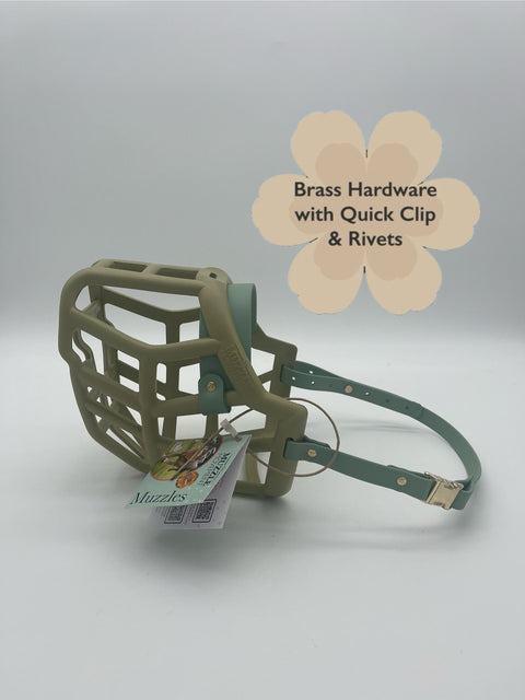 Size Sunny Dog Muzzle - ready to ship