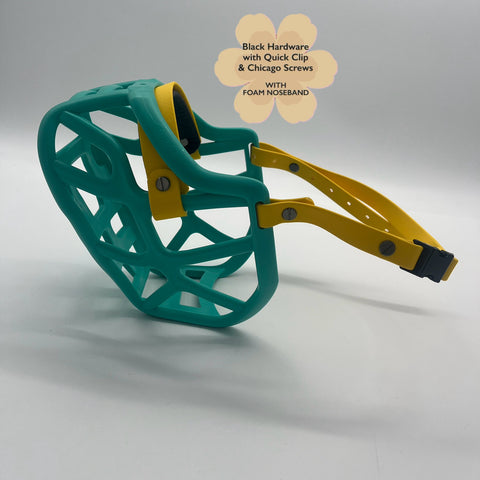 Size Harry 2.0 Dog Muzzle - Ready to ship