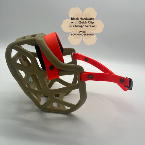 Size Harry 2.0 Dog Muzzle - Ready to ship