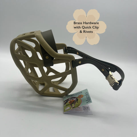 Size Harry 2.0 Dog Muzzle - Ready to ship
