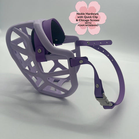 Size Harry 2.0 Dog Muzzle - Ready to ship