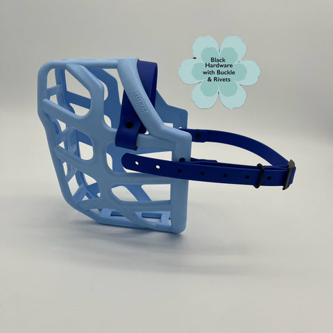 Size Taz Dog Muzzle- ready to ship