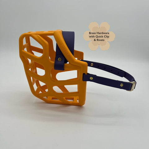 Size Taz Dog Muzzle- ready to ship