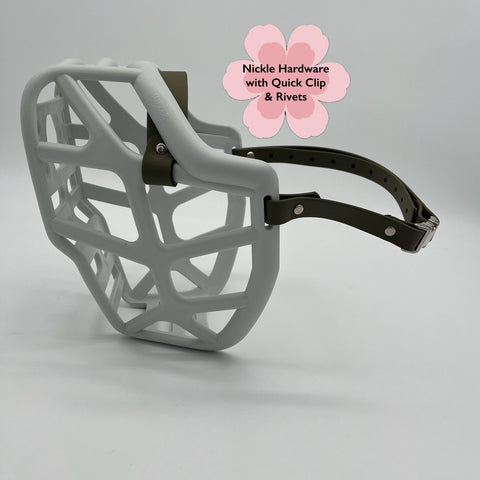 Size Mitzy Dog Muzzle - ready to ship