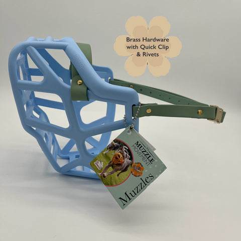 Size Mitzy Dog Muzzle - ready to ship