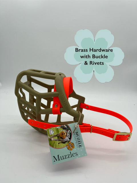 Size Sunny Dog Muzzle - ready to ship