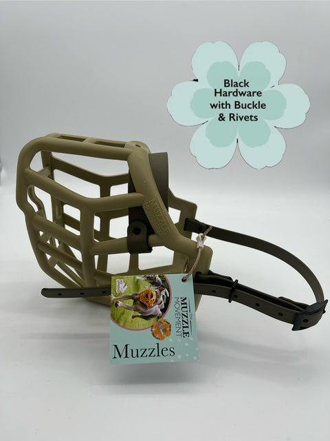 Size Sunny Dog Muzzle - ready to ship