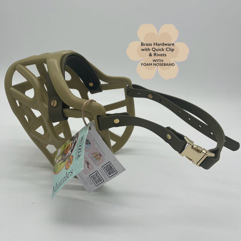 Size Harry 2.0 Dog Muzzle - Ready to ship