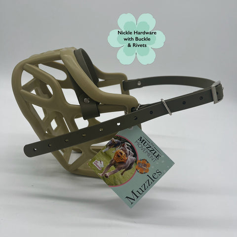 Size Harry 2.0 Dog Muzzle - Ready to ship