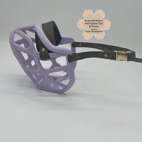 Size Harry 2.0 Dog Muzzle - Ready to ship