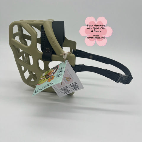 Size Taz Dog Muzzle- ready to ship