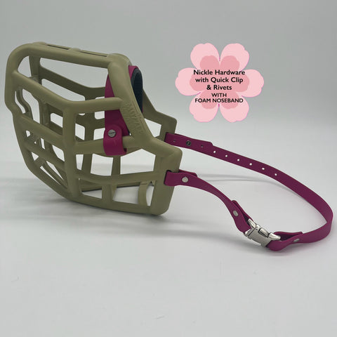 Size Sunny Dog Muzzle - ready to ship