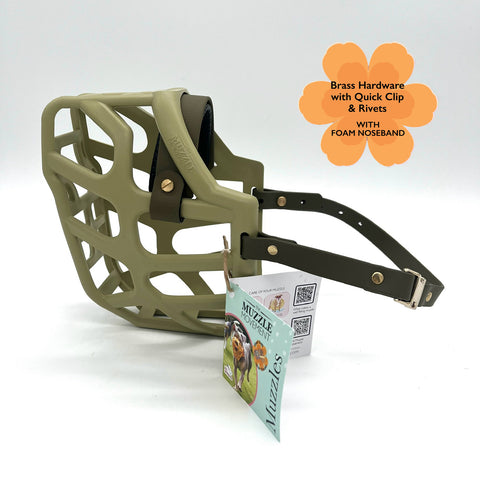 Size Taz Dog Muzzle- ready to ship