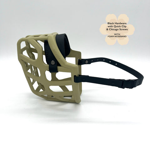 Size Taz Dog Muzzle- ready to ship