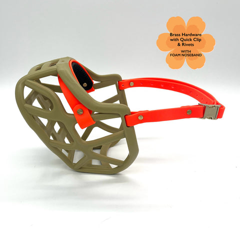 Size Harry 2.0 Dog Muzzle - Ready to ship