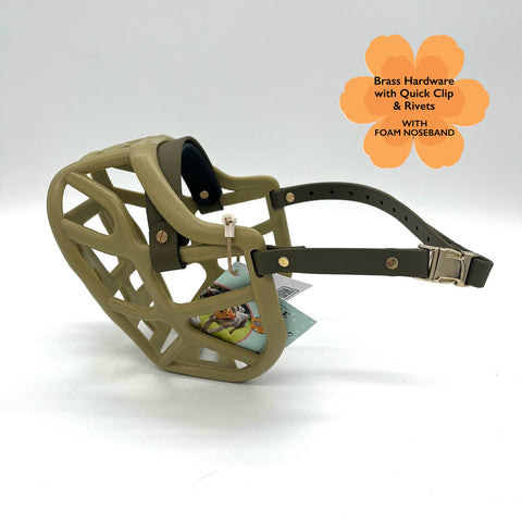 Size Harry 2.0 Dog Muzzle - Ready to ship