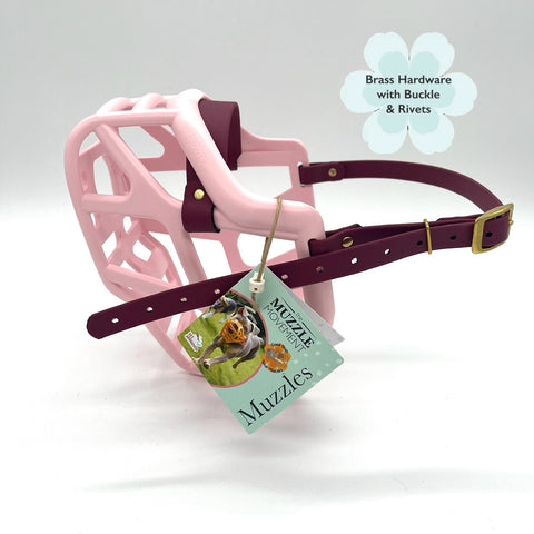 Size Mitzy Dog Muzzle - ready to ship