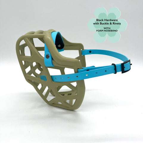 Size Mitzy Dog Muzzle - ready to ship