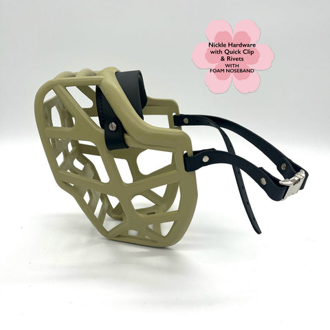 Size Mitzy Dog Muzzle - ready to ship