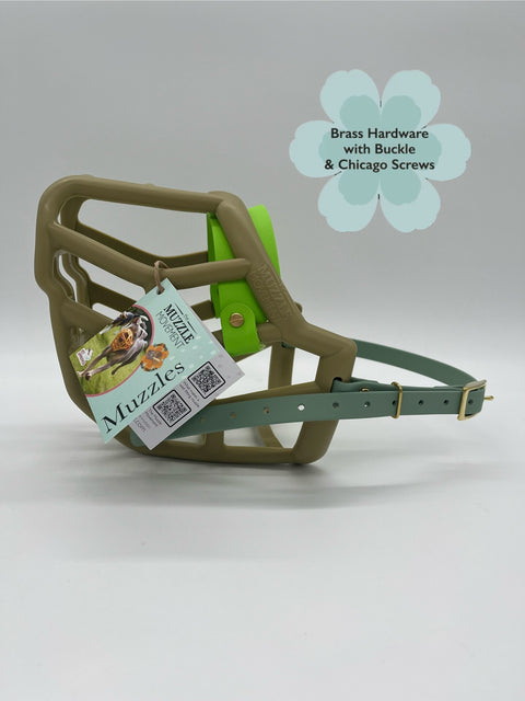 Size Sunny Dog Muzzle - ready to ship