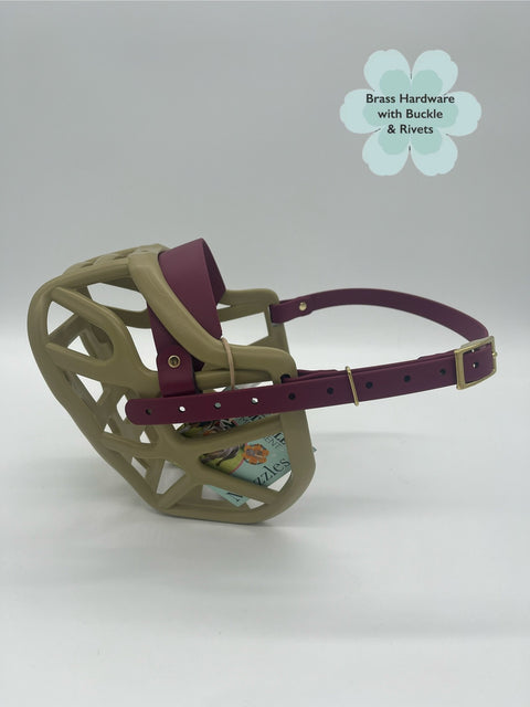 Size Harry 2.0 Dog Muzzle - Ready to ship