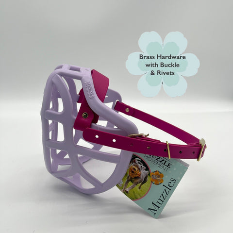 Size Pippa Dog Muzzle - ready to ship