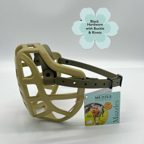 Size Pippa Dog Muzzle - ready to ship