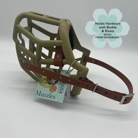 Size Sunny Dog Muzzle - ready to ship