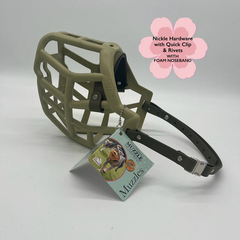 Size Sunny Dog Muzzle - ready to ship