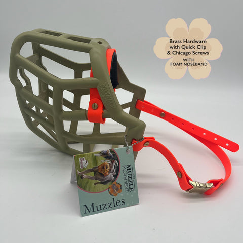 Size Sunny Dog Muzzle - ready to ship