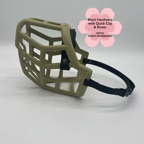 Size Sunny Dog Muzzle - ready to ship