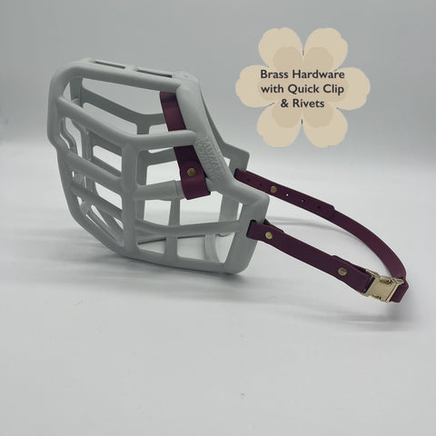 Size Sunny Dog Muzzle - ready to ship