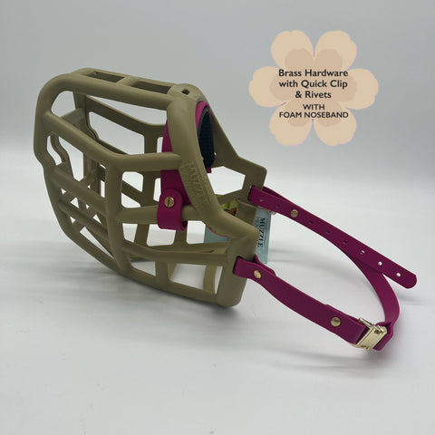 Size Sunny Dog Muzzle - ready to ship