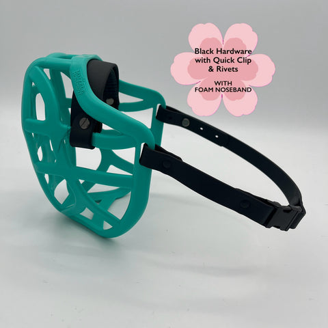 Size Pippa Dog Muzzle - ready to ship