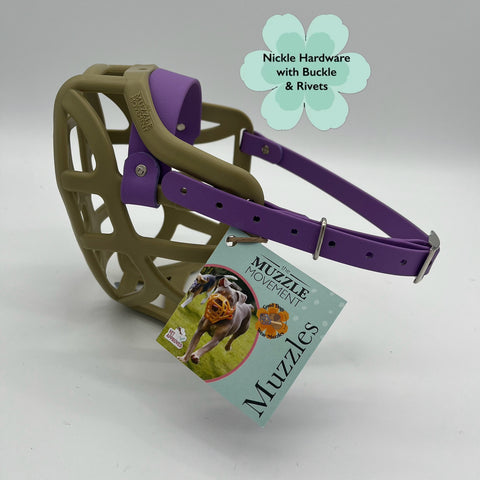 Size Pippa Dog Muzzle - ready to ship
