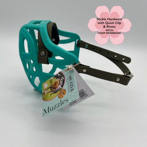 Size Pippa Dog Muzzle - ready to ship